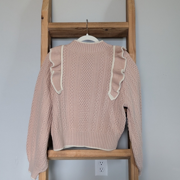 ❌SOLD❌ Boutique Ruffle Sweater - Picture 8 of 10
